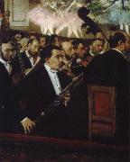 Edgar Degas lorchestre de l opera Spain oil painting artist